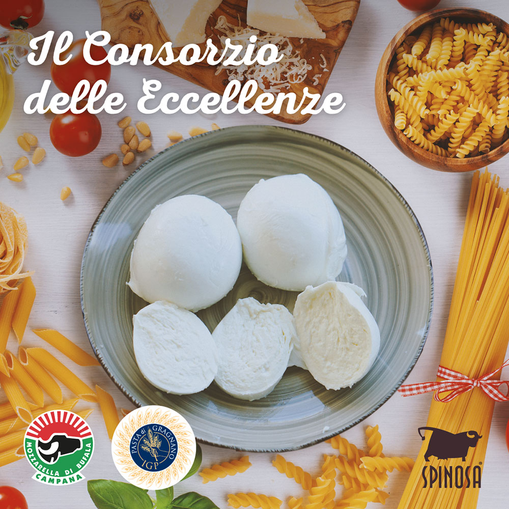 Mozzarella di Bufala Campana e Pasta di Gragnano: il Consorzio delle Eccellenze